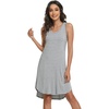 A-grey White Stripe