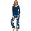 A-ink Blue+ink Blue Floral