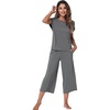 B-dark Heather Grey
