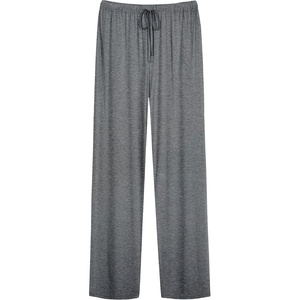 image:imageWiWi Mens Pajama Pants Soft Viscose Bamboo 1 or 2 Pack Sleep Lounge Bottoms Comfy Pj Loungewear with Pockets S4XAdark Heather Grey
