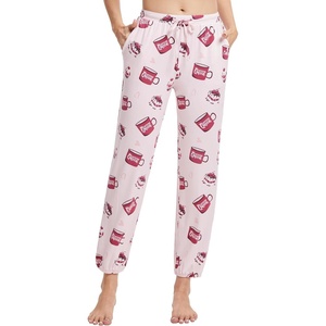 image:imageWiWi Pajama Pants for Women Lounge Super Soft Joggers Yoga Viscose from Bamboo Bottoms Cooling Pajamas Pant Sweatpants S4XAcoffee Cup