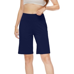 image:imageWiWi Viscose from Bamboo Soft Sleep Shorts for Women Short Pants Pajama Bottoms Lounge Plus SizeNavy