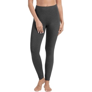 image:imageWiWi Womens Leggings Thermal Warm Underwear Pants Soft Long Johns Viscose from Bamboo Baselayer Pant SXXLAcharcoal Heather