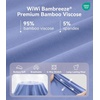 image:imageWiWi Bamboo Viscose Nightgowns for Women Super Soft Short Sleeve V Neck Sleep Dress Cooling Plus Size Lounge Sleepwear S4XFog Blue