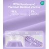 image:imageWiWi Bamboo Viscose Nightgowns for Women Super Soft Short Sleeve V Neck Sleep Dress Cooling Plus Size Lounge Sleepwear S4XTaro Purple