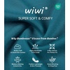 image:imageWiWi Bamboo Viscose Pajama Set for Women Soft Short Sleeve Top and Short 2 Piece Pjs Sleepwear Summer Cooling LoungewearNavy Blue