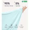 image:imageWiWi Bamboo Viscose Slip Dress for Women Cooling Dresses Super Soft Chemise Plus Size Nightgown Full Slips Babydoll S4XAaqua