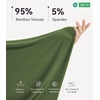image:imageWiWi Bamboo Viscose Slip Dress for Women Cooling Dresses Super Soft Chemise Plus Size Nightgown Full Slips Babydoll S4XAarmy Green
