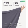 image:imageWiWi Bamboo Viscose Slip Dress for Women Cooling Dresses Super Soft Chemise Plus Size Nightgown Full Slips Babydoll S4XAdark Grey