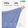 image:imageWiWi Bamboo Viscose Slip Dress for Women Cooling Dresses Super Soft Chemise Plus Size Nightgown Full Slips Babydoll S4XAfog Blue
