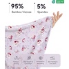 image:imageWiWi Bamboo Viscose Slip Dress for Women Cooling Dresses Super Soft Chemise Plus Size Nightgown Full Slips Babydoll S4XAgreyPeony