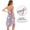 image:imageWiWi Bamboo Viscose Slip Dress for Women Cooling Dresses Super Soft Chemise Plus Size Nightgown Full Slips Babydoll S4XApurpleFloral
