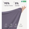 image:imageWiWi Bamboo Viscose Slip Dress for Women Cooling Dresses Super Soft Chemise Plus Size Nightgown Full Slips Babydoll S4XApurplish Grey