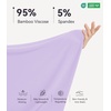 image:imageWiWi Bamboo Viscose Slip Dress for Women Cooling Dresses Super Soft Chemise Plus Size Nightgown Full Slips Babydoll S4XAtaro Purple