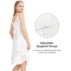 image:imageWiWi Bamboo Viscose Slip Dress for Women Cooling Dresses Super Soft Chemise Plus Size Nightgown Full Slips Babydoll S4XAwhite Stars