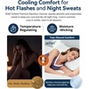 image:imageWiWi Bamboo Viscose Slip Dress for Women Cooling Dresses Super Soft Chemise Plus Size Nightgown Full Slips Babydoll S4XBheather Grey
