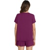 image:imageWiWi Bamboo Viscose Womens Pajama Sets Tshirt amp Sleep Shorts Loungewear Set Soft 2 Piece Pjs Summer Cooling Sleepwear SXXLBmulberry