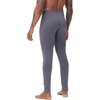 image:imageWiWi Mens Long Johns Thermal Underwear Bottoms Base Layer Leggings Viscose from Bamboo Baselayer Pants SXXLDark Grey