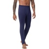 image:imageWiWi Mens Long Johns Thermal Underwear Bottoms Base Layer Leggings Viscose from Bamboo Baselayer Pants SXXLNavy