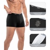 image:imageWiWi Mens Modal Underwear 4Pack Boxer Briefs MoistureWicking Tagless Shorts Soft Stretchy Brief SXXLBlack4 Pack