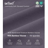 image:imageWiWi Mens Pajama Pants Super Soft Bamboo Viscose Cooling Lounge Bottoms Sleep Comfy Pj Joggers Sweatpant with Pockets SXXLAdark Grey