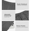 image:imageWiWi Mens Pajama Pants Super Soft Bamboo Viscose Cooling Lounge Bottoms Sleep Comfy Pj Joggers Sweatpant with Pockets SXXLAdark Heather Grey