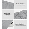 image:imageWiWi Mens Pajama Pants Super Soft Bamboo Viscose Cooling Lounge Bottoms Sleep Comfy Pj Joggers Sweatpant with Pockets SXXLAheather Grey