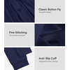 image:imageWiWi Mens Pajama Pants Super Soft Bamboo Viscose Cooling Lounge Bottoms Sleep Comfy Pj Joggers Sweatpant with Pockets SXXLAnavy