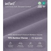 image:imageWiWi Mens Pajama Pants Super Soft Bamboo Viscose Cooling Lounge Bottoms Sleep Comfy Pj Joggers Sweatpant with Pockets SXXLApurplish Grey