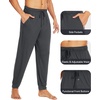 image:imageWiWi Mens Pajama Pants Super Soft Bamboo Viscose Cooling Lounge Bottoms Sleep Comfy Pj Joggers Sweatpant with Pockets SXXLBblackCharcoal