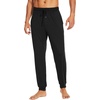 image:imageWiWi Mens Pajama Pants Super Soft Bamboo Viscose Cooling Lounge Bottoms Sleep Comfy Pj Joggers Sweatpant with Pockets SXXLBblackNavy