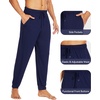 image:imageWiWi Mens Pajama Pants Super Soft Bamboo Viscose Cooling Lounge Bottoms Sleep Comfy Pj Joggers Sweatpant with Pockets SXXLBblackNavy