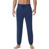 image:imageWiWi Mens Pajama Pants Super Soft Bamboo Viscose Cooling Lounge Bottoms Sleep Comfy Pj Joggers Sweatpant with Pockets SXXLCdark Blue