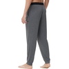 image:imageWiWi Mens Pajama Pants Super Soft Bamboo Viscose Cooling Lounge Bottoms Sleep Comfy Pj Joggers Sweatpant with Pockets SXXLDdark Heathe Grey