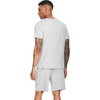 image:imageWiWi Mens Pajamas Set Soft Short Sleeve Pj Sleepwear Top and Shorts Pajama Sets LoungewearViscose from Bamboo S3XAash Grey