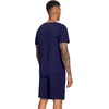 image:imageWiWi Mens Pajamas Set Soft Short Sleeve Pj Sleepwear Top and Shorts Pajama Sets LoungewearViscose from Bamboo S3XAnavy