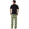 image:imageWiWi Mens Short Sleeve Pajamas Set Sleepwear Casual Soft Sleep Sets with Pockets Loungewear Viscose from Bamboo SXXLAchimpanzees