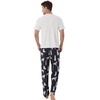 image:imageWiWi Mens Short Sleeve Pajamas Set Sleepwear Casual Soft Sleep Sets with Pockets Loungewear Viscose from Bamboo SXXLAdog