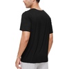 image:imageWiWi Mens TShirts Classic Soft Tee Viscose from Bamboo Loungewear Lightweight Short Sleeves Pajama Sleep Shirt SXXLAblack