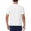 image:imageWiWi Mens TShirts Classic Soft Tee Viscose from Bamboo Loungewear Lightweight Short Sleeves Pajama Sleep Shirt SXXLAraw White