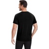 image:imageWiWi Mens TShirts Classic Soft Tee Viscose from Bamboo Loungewear Lightweight Short Sleeves Pajama Sleep Shirt SXXLCblack