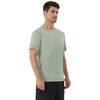 image:imageWiWi Mens TShirts Classic Soft Tee Viscose from Bamboo Loungewear Lightweight Short Sleeves Pajama Sleep Shirt SXXLCcameo Green