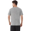 image:imageWiWi Mens TShirts Classic Soft Tee Viscose from Bamboo Loungewear Lightweight Short Sleeves Pajama Sleep Shirt SXXLCheather Grey