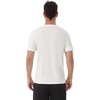 image:imageWiWi Mens TShirts Classic Soft Tee Viscose from Bamboo Loungewear Lightweight Short Sleeves Pajama Sleep Shirt SXXLCraw White