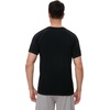 image:imageWiWi Mens TShirts Classic Soft Tee Viscose from Bamboo Loungewear Lightweight Short Sleeves Pajama Sleep Shirt SXXLDblack