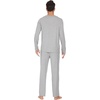 image:imageWiWi Mens Viscose from Bamboo Pajama Sets Long Sleeve Top and Pants Sleepwear Comfy Lightweight Loungewear Set SXXLBlight Heather Grey