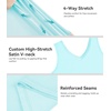 image:imageWiWi Nightgown for Women Super Soft Sleeveless Sleepwear Cool Vneck Sleep Shirts Bamboo Viscose Pj Gown S4XAaqua