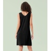 image:imageWiWi Nightgown for Women Super Soft Sleeveless Sleepwear Cool Vneck Sleep Shirts Bamboo Viscose Pj Gown S4XAblack