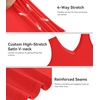 image:imageWiWi Nightgown for Women Super Soft Sleeveless Sleepwear Cool Vneck Sleep Shirts Bamboo Viscose Pj Gown S4XAbright Red