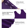 image:imageWiWi Nightgown for Women Super Soft Sleeveless Sleepwear Cool Vneck Sleep Shirts Bamboo Viscose Pj Gown S4XAdark Purple